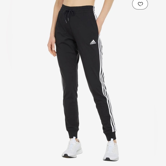 Adidas 3-Stripes Single Jersey Pants - Picture 1 of 6